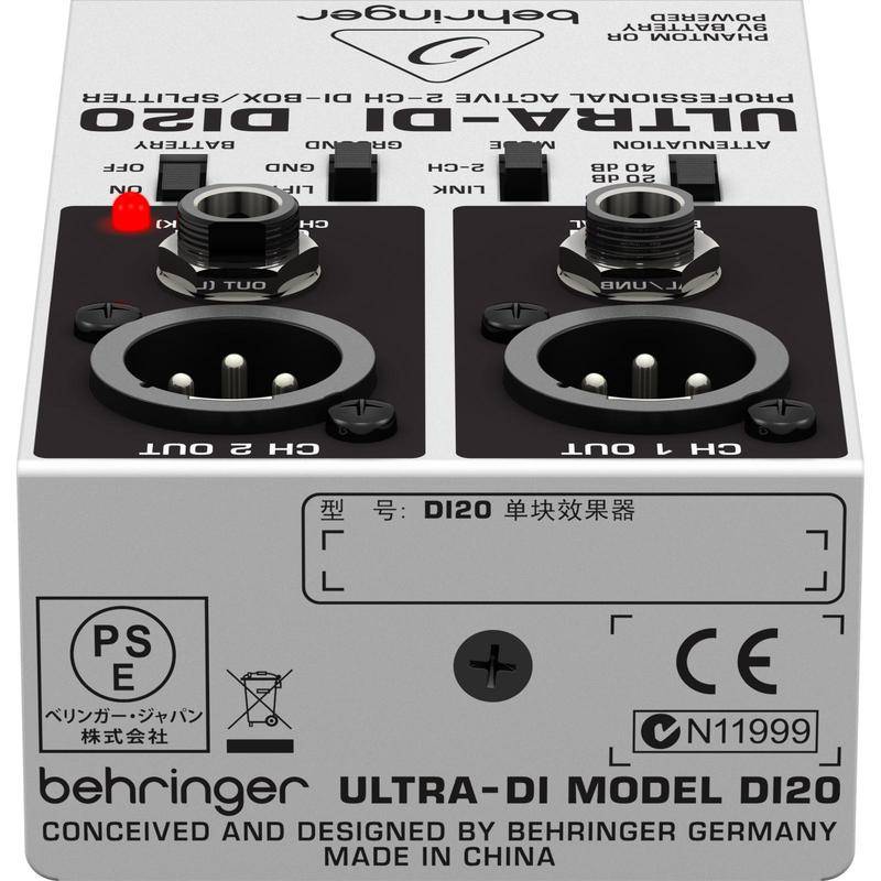 Behringer ULTRA-DI DI20 по цене 2&nbsp;490 ₽