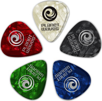 Planet Waves 1CAP4-10 Assorted Pearl Celluloid Medium