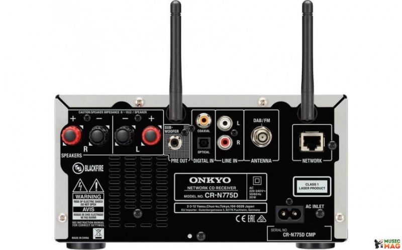 Onkyo CR-N775D Black по цене 65&nbsp;990 ₽