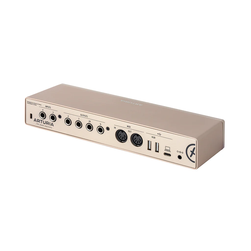 Arturia MiniFuse 4 Champagne Edition по цене 23&nbsp;990 ₽