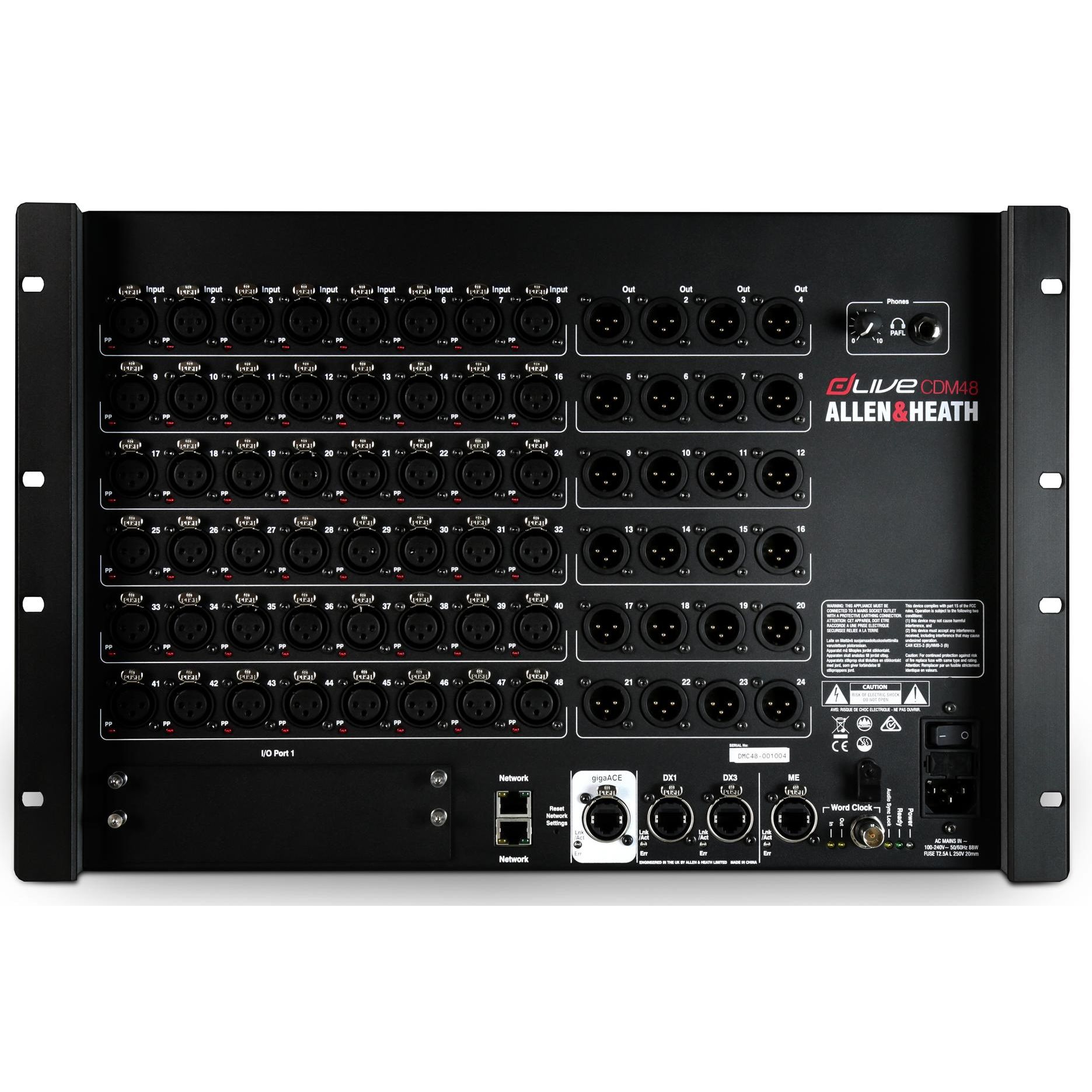 Allen & Heath dLive-CDM48U по цене 1&nbsp;614&nbsp;400 ₽