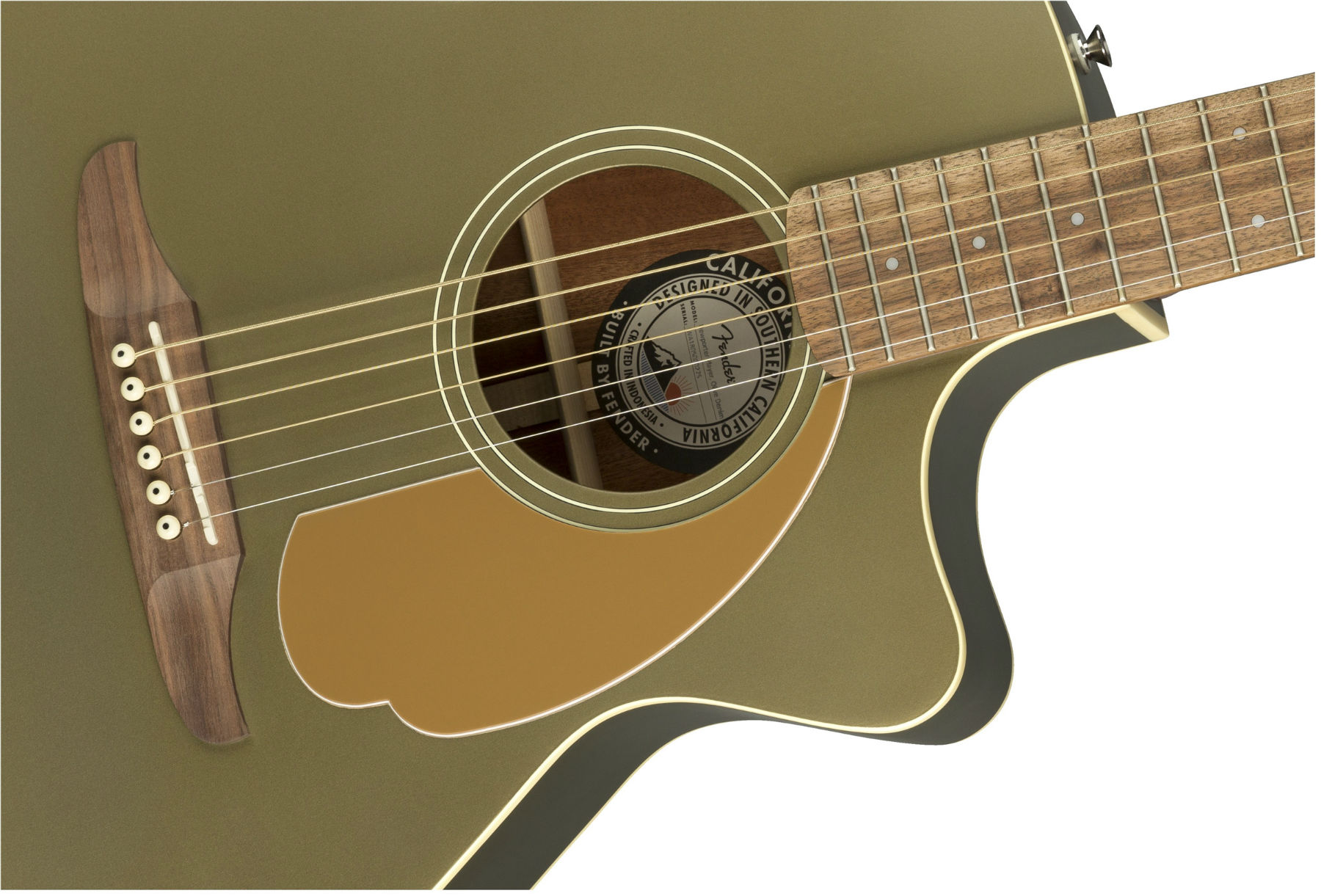 Fender Newporter Player Olive Satin по цене 60&nbsp;000 ₽