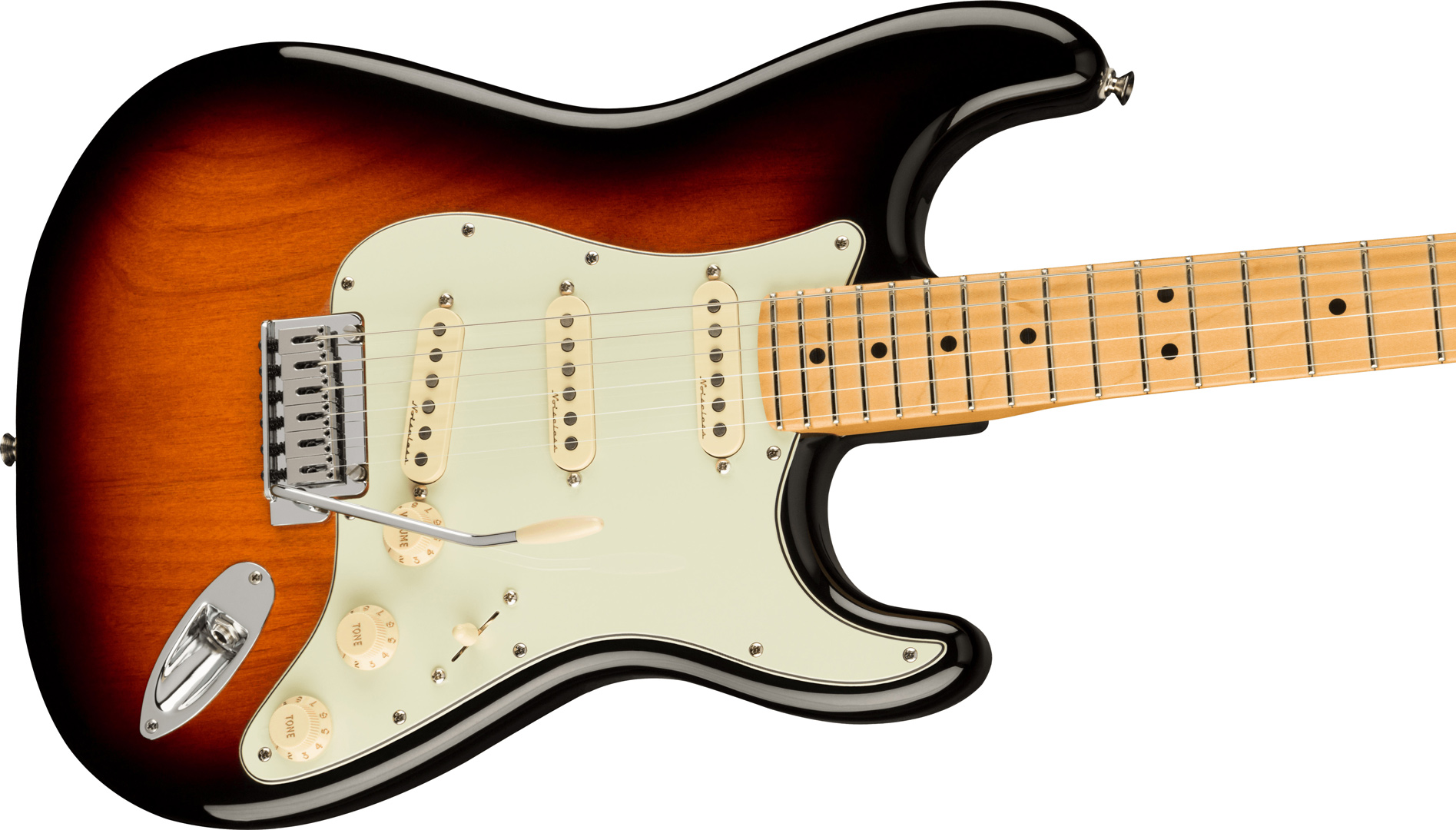 Fender Player Plus Strat MN 3-Tone Sunburst по цене 172&nbsp;000 ₽