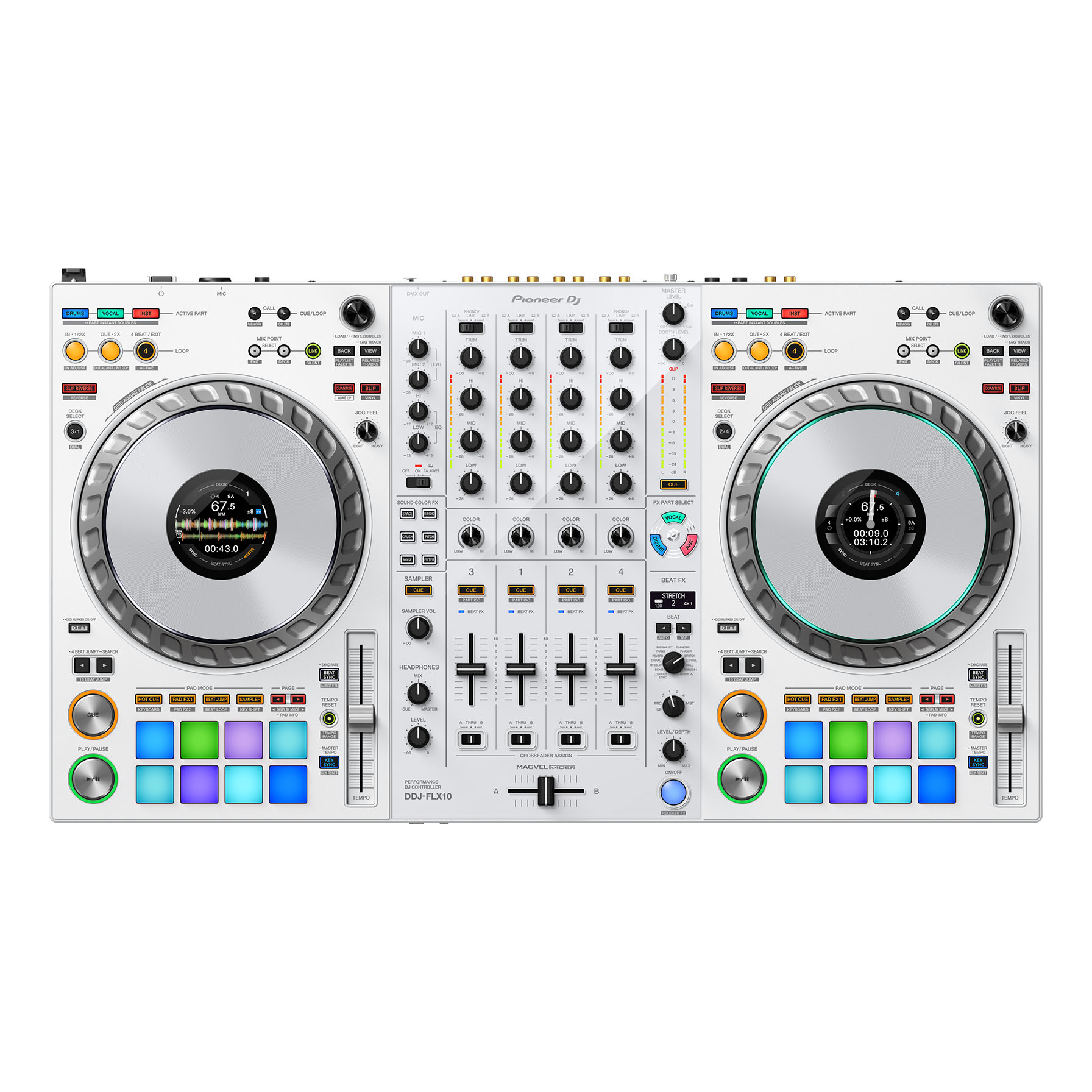 Pioneer DDJ-FLX10-W по цене 240&nbsp;620.00 ₽