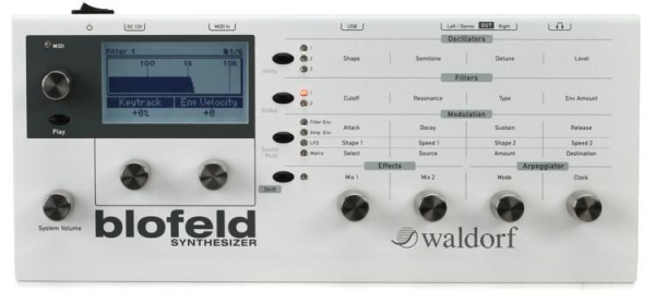 Waldorf Blofeld Desktop White по цене 46&nbsp;460 ₽