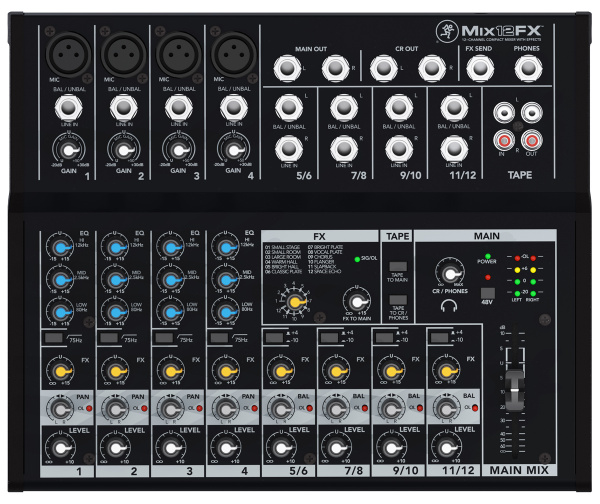 Mackie Mix12FX по цене 19&nbsp;490 ₽
