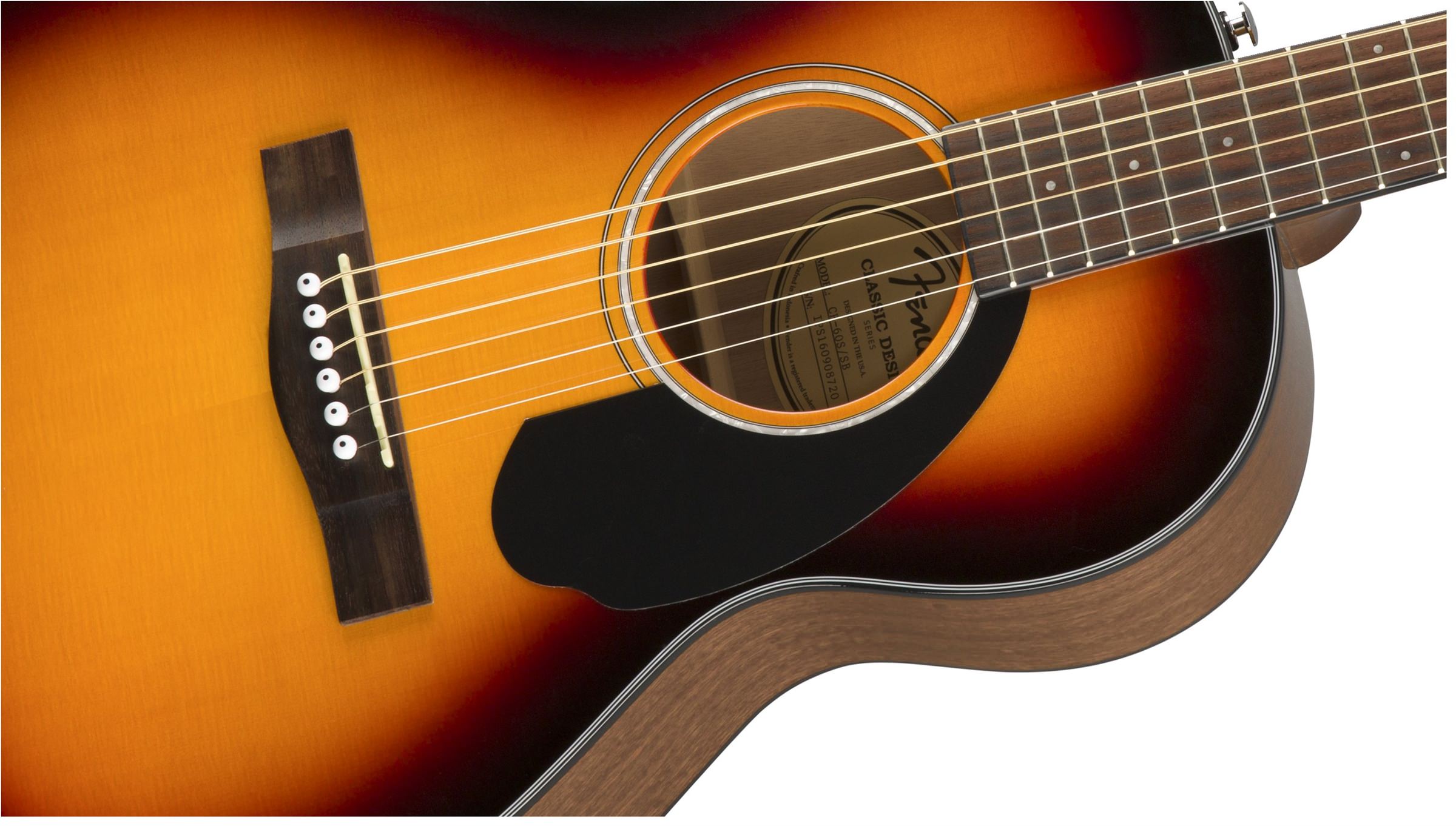 Fender CP-60S Parlor Sunburst по цене 34&nbsp;090 ₽
