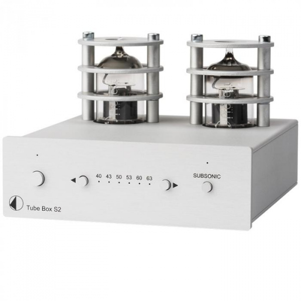 Pro-Ject Tube Box S2 Silver по цене 75&nbsp;730 ₽