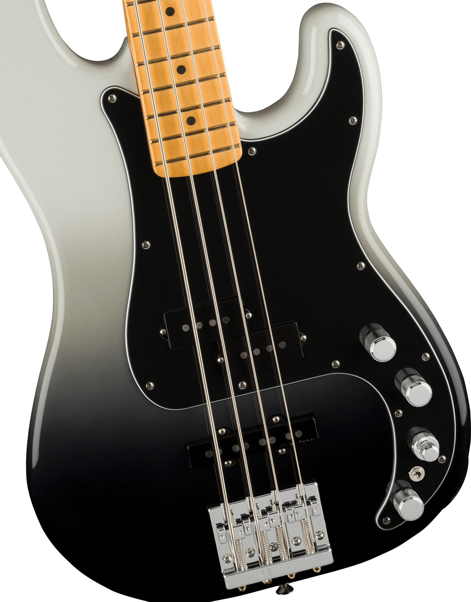 Fender Player Plus Active P Bass MN Silver Smoke по цене 154&nbsp;000 ₽