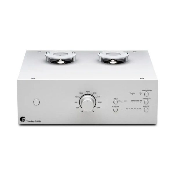 Pro-Ject Tube Box DS3 B Silver по цене 121&nbsp;000 ₽
