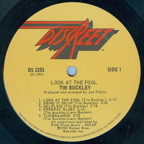 Tim Buckley - Look At The Fool