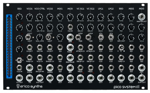 Erica Synths Pico System 3 - Eurorack Module по цене 38&nbsp;690 ₽