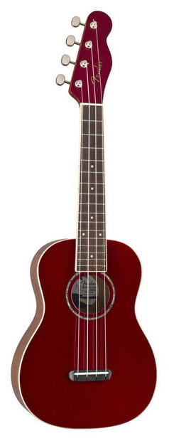 Fender Zuma Classic Ukulele Candy Apple Red по цене 18&nbsp;090 ₽