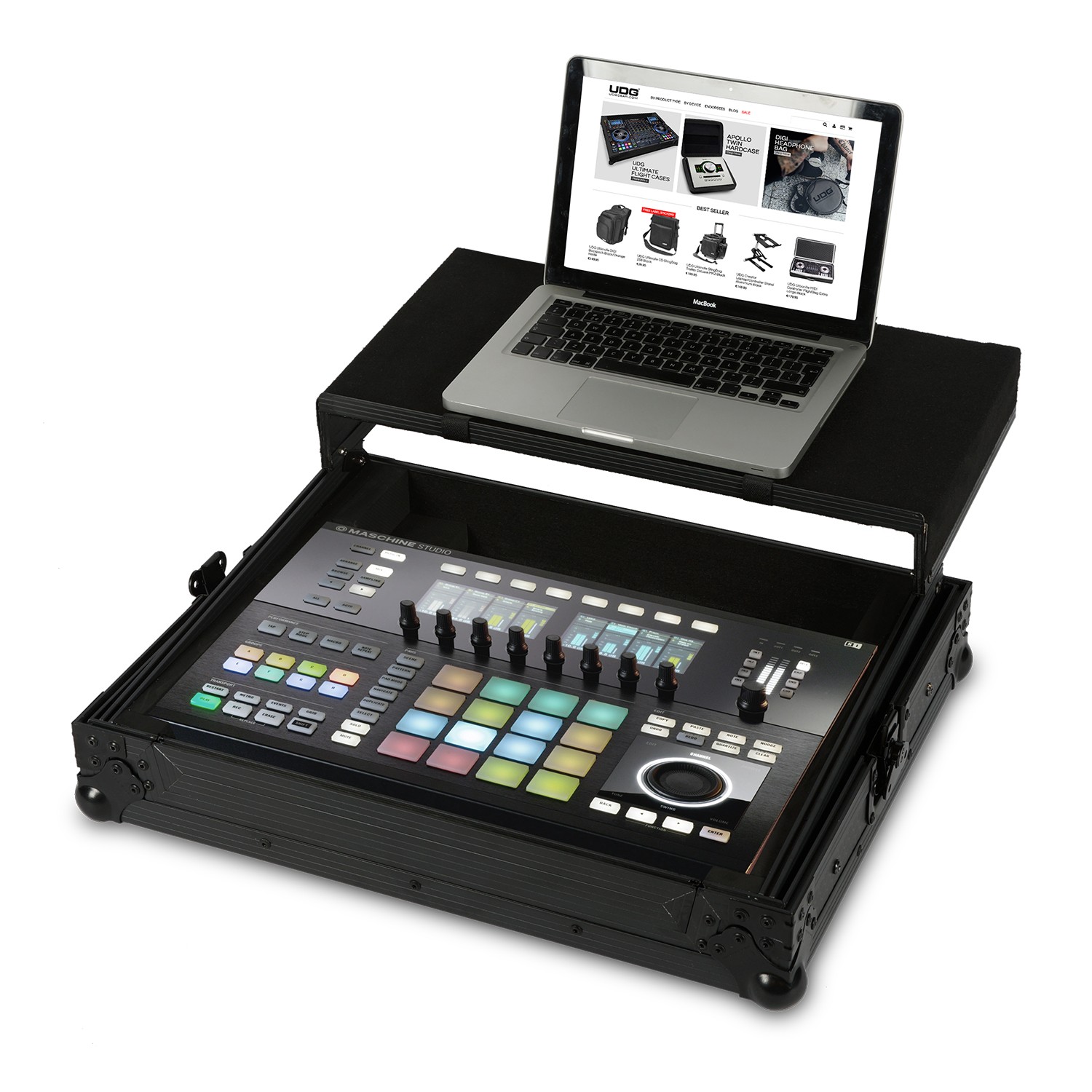 UDG Ultimate Flight Case NI Maschine Studio Black Plus по цене 23&nbsp;000 ₽