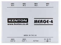 Kenton Merge 4 – 4 MIDI IN to 2 OUT по цене 10&nbsp;530 ₽