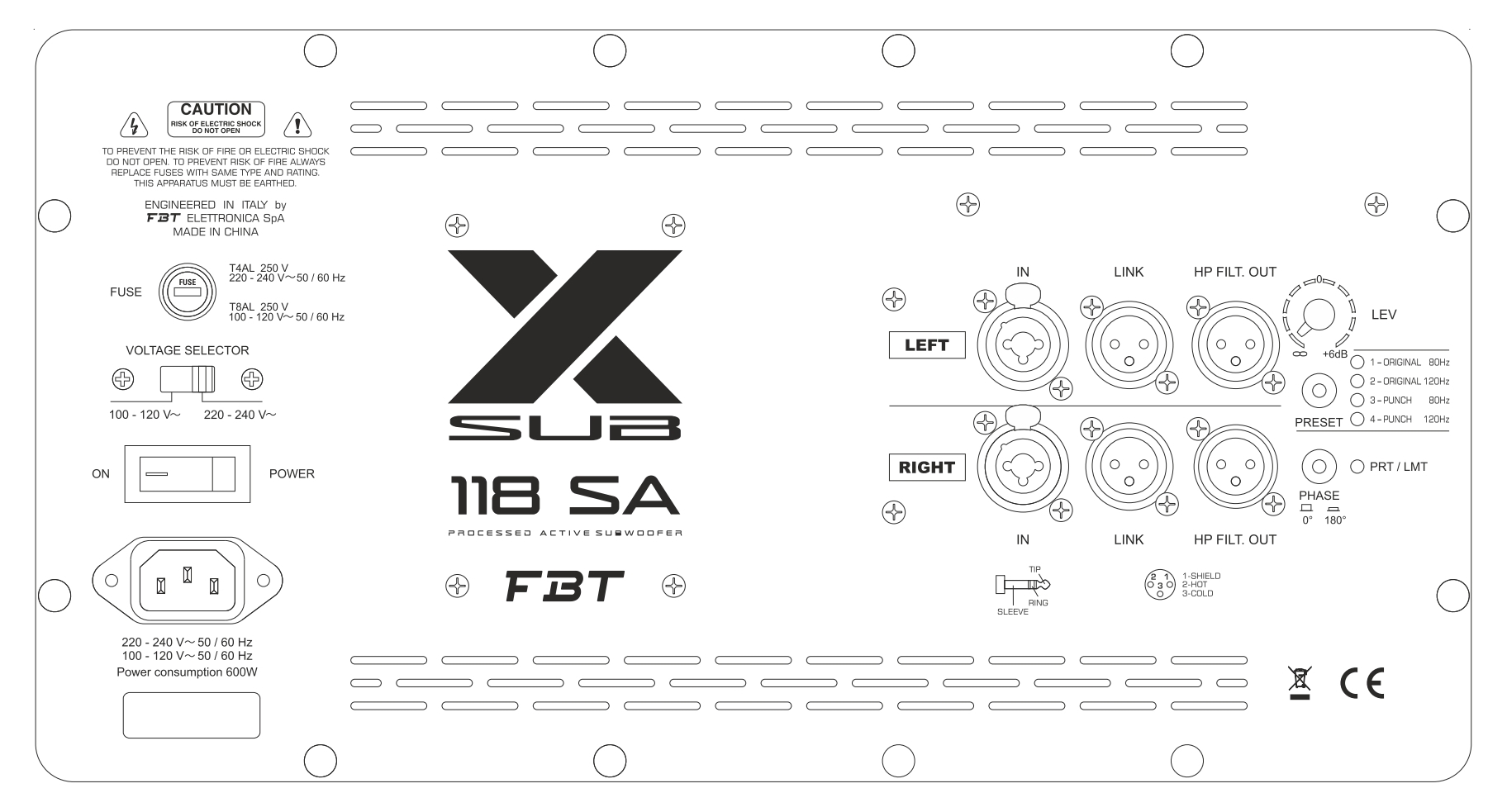 FBT X-SUB 118SA по цене 101&nbsp;590 ₽