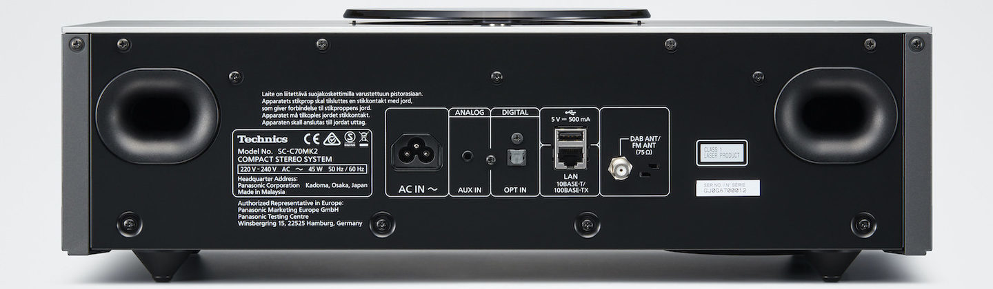 Technics SC-C70MK2 Black по цене 180&nbsp;540 ₽