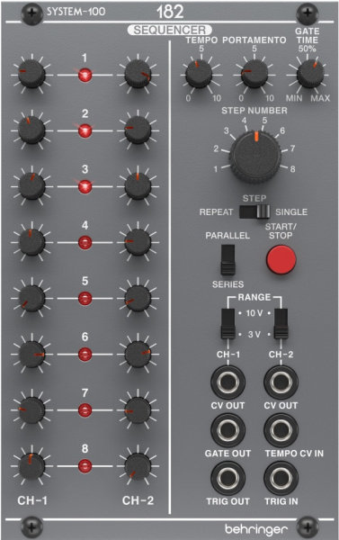 Behringer SYSTEM 100 182 ANALOG SEQUENCER по цене 6&nbsp;550 ₽