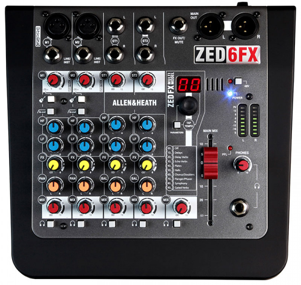 Allen & Heath ZED6FX по цене 28&nbsp;020 ₽