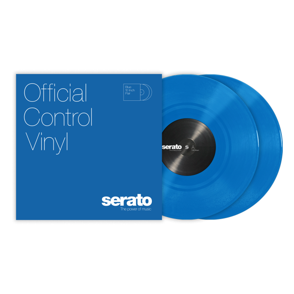 Serato 12" Control Vinyl Performance Series (пара) - Blue по цене 4&nbsp;480 ₽