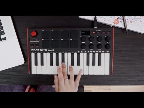 AKAI PRO MPK Mini MK3 White по цене 11&nbsp;740 ₽