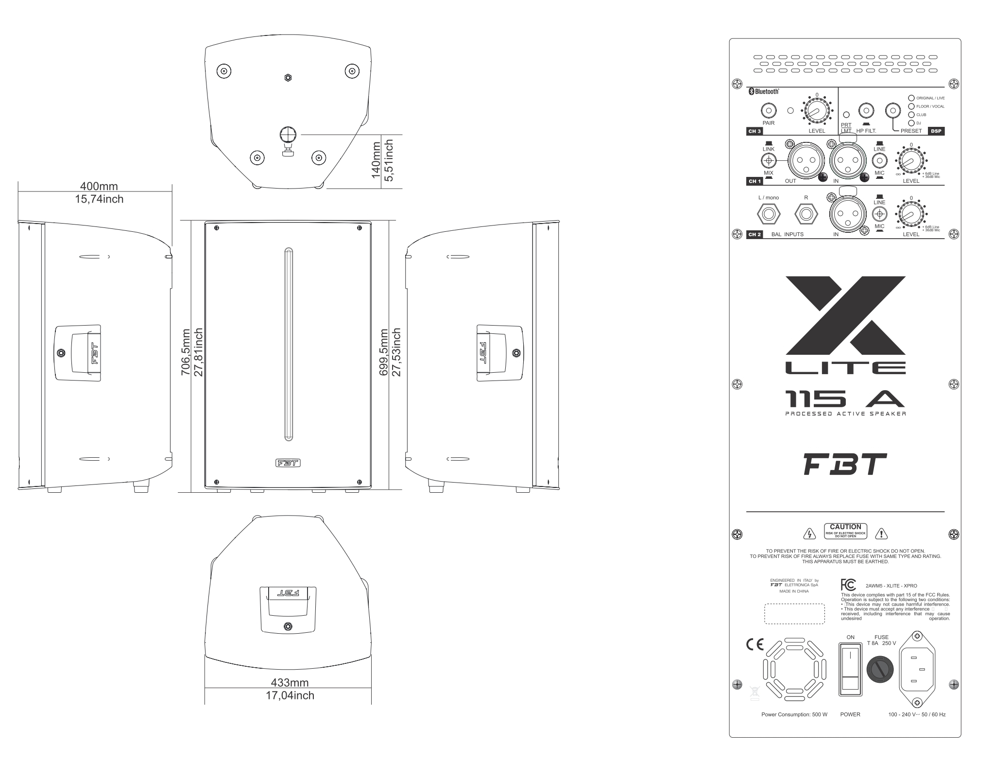 FBT X-LITE 115A по цене 75&nbsp;990 ₽