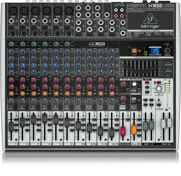Behringer XENYX X1832USB по цене 28&nbsp;640 ₽
