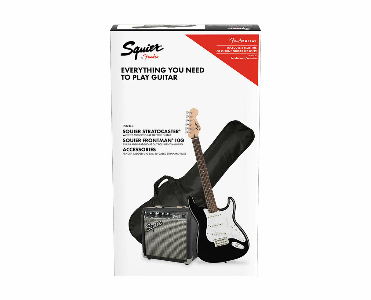 Fender Squier Stratocaster Pack Black по цене 55&nbsp;090 ₽
