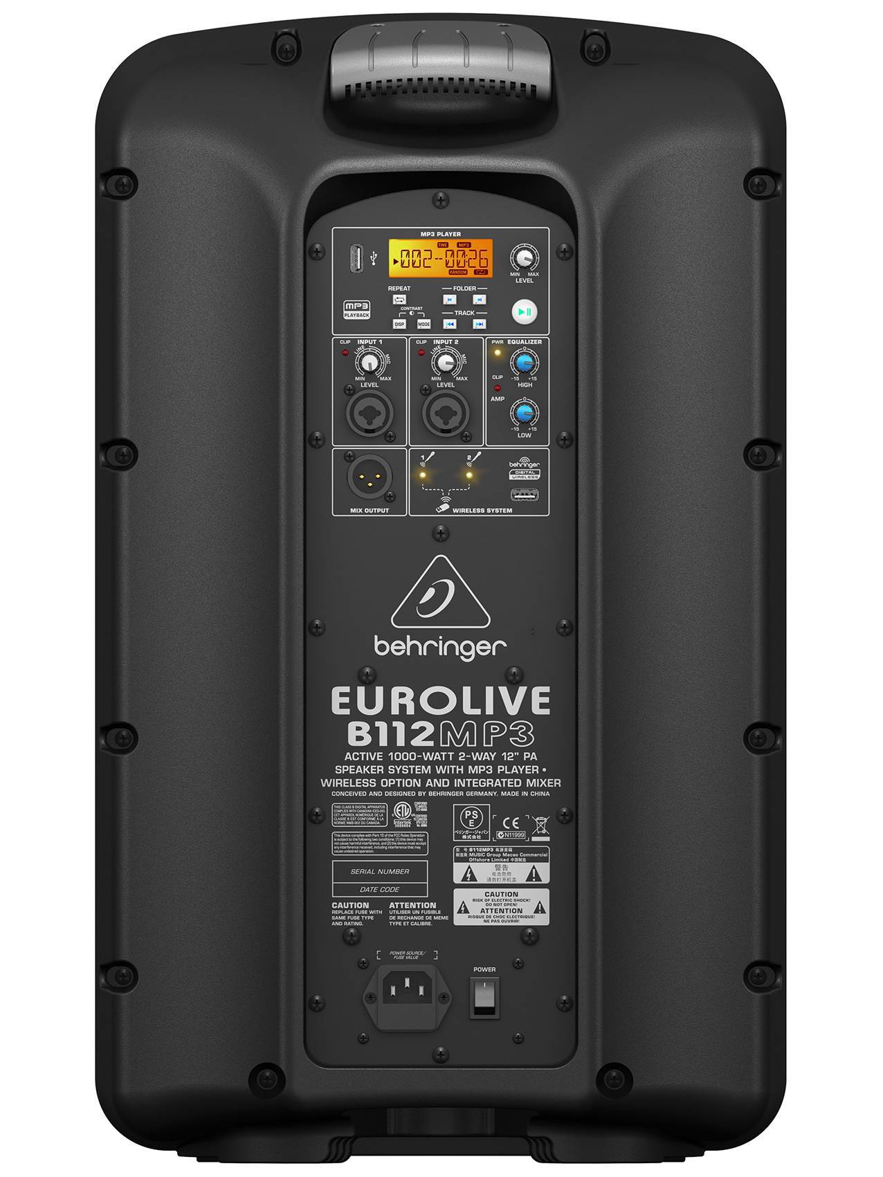 Behringer B112MP3 по цене 33&nbsp;780 ₽