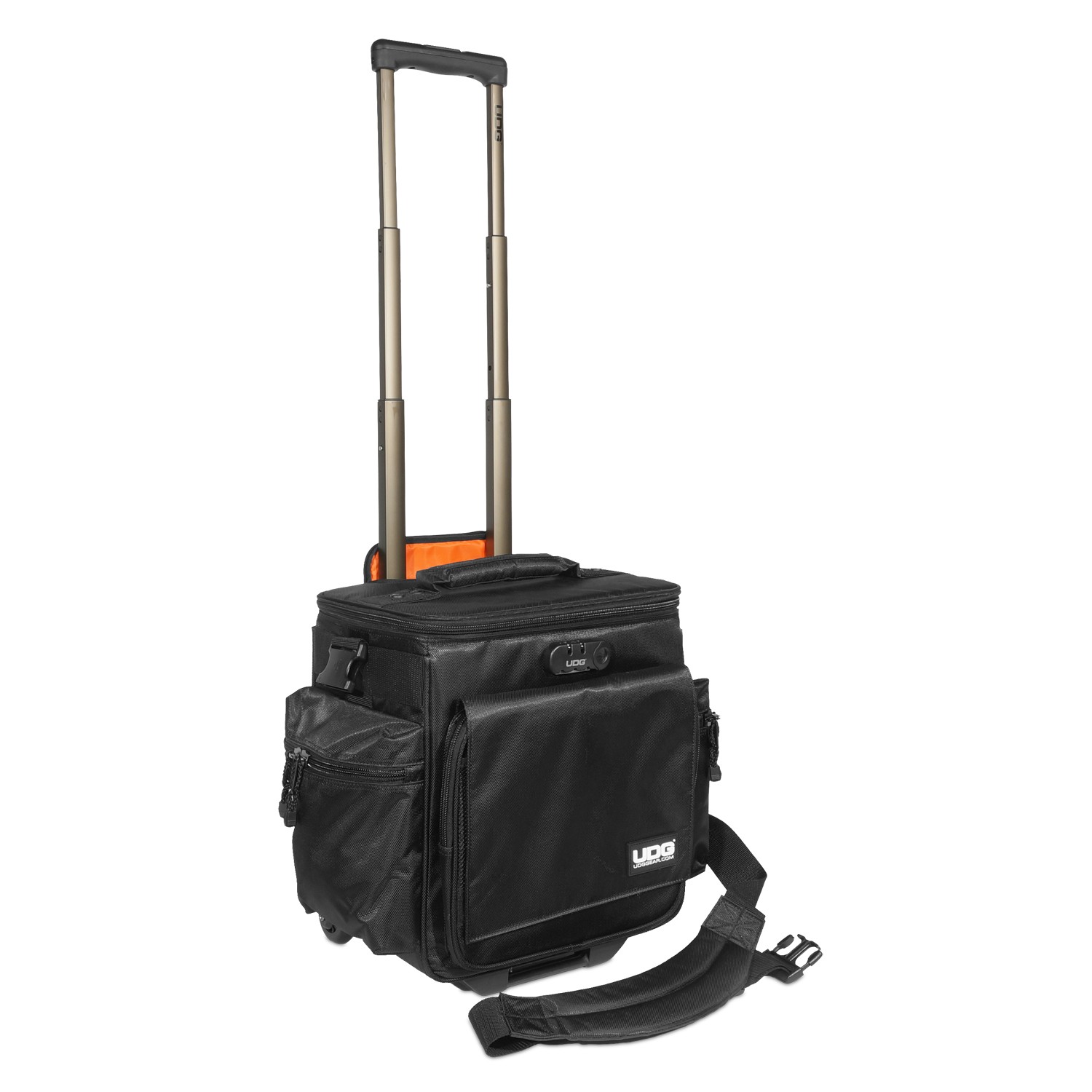 UDG Ultimate SlingBag Trolley DeLuxe Black, Orange Inside MK2 по цене 17&nbsp;610 ₽