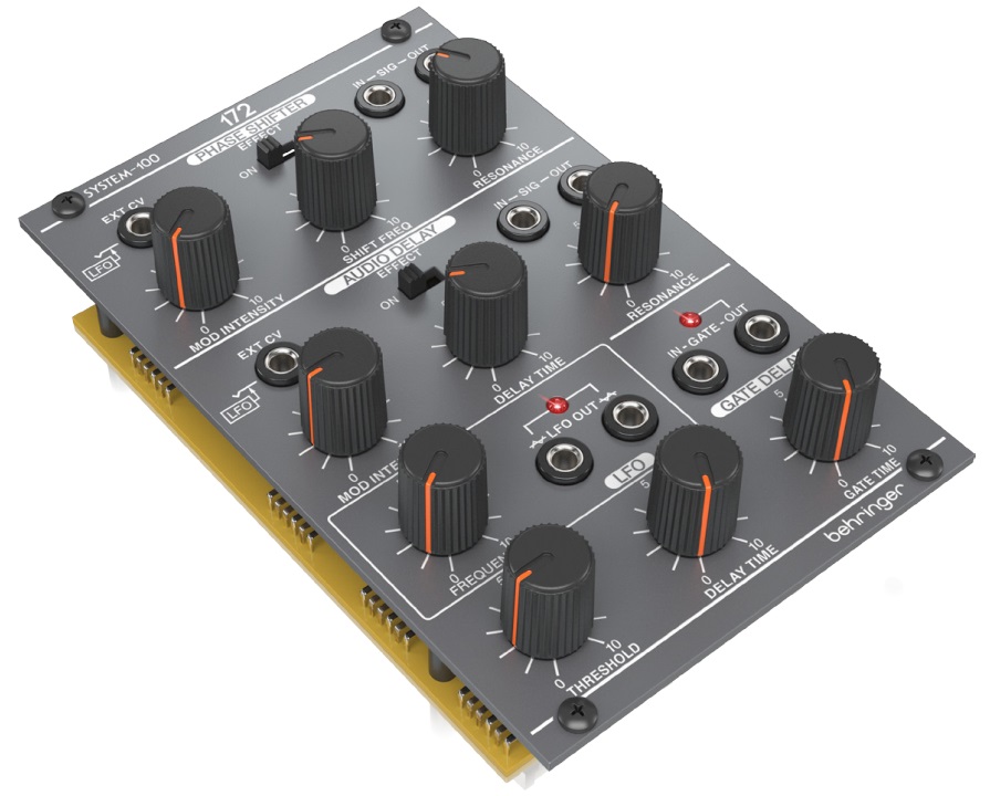Behringer SYSTEM 100 172 PHASE SHIFTER/AUDIO DELAY/GATE DELAY/LFO по цене 15&nbsp;690 ₽