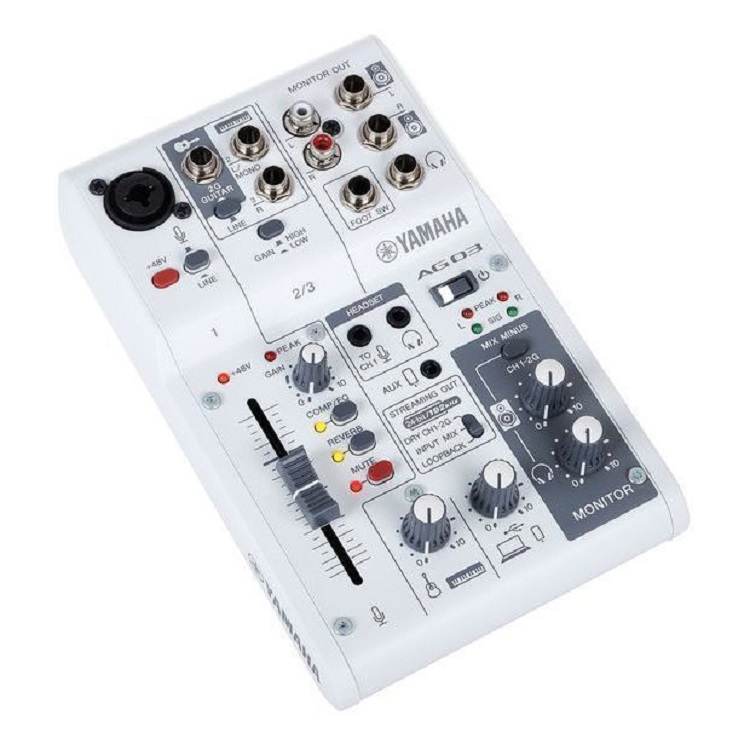 Yamaha AG03 MK2 WH по цене 20&nbsp;780 ₽