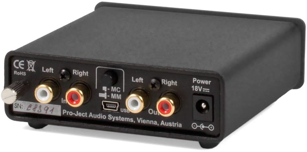 Pro-Ject PHONO BOX USB DC (silver) по цене 16&nbsp;000 ₽