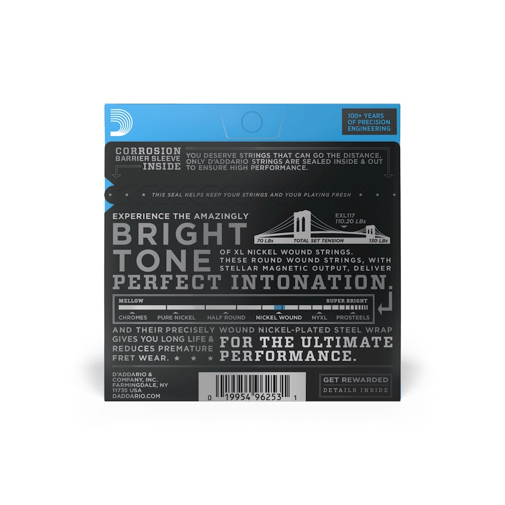 D'Addario EXL117 по цене 1&nbsp;030 ₽