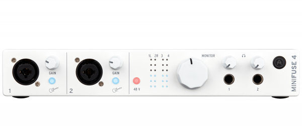Arturia MiniFuse 4 White по цене 17&nbsp;840 ₽