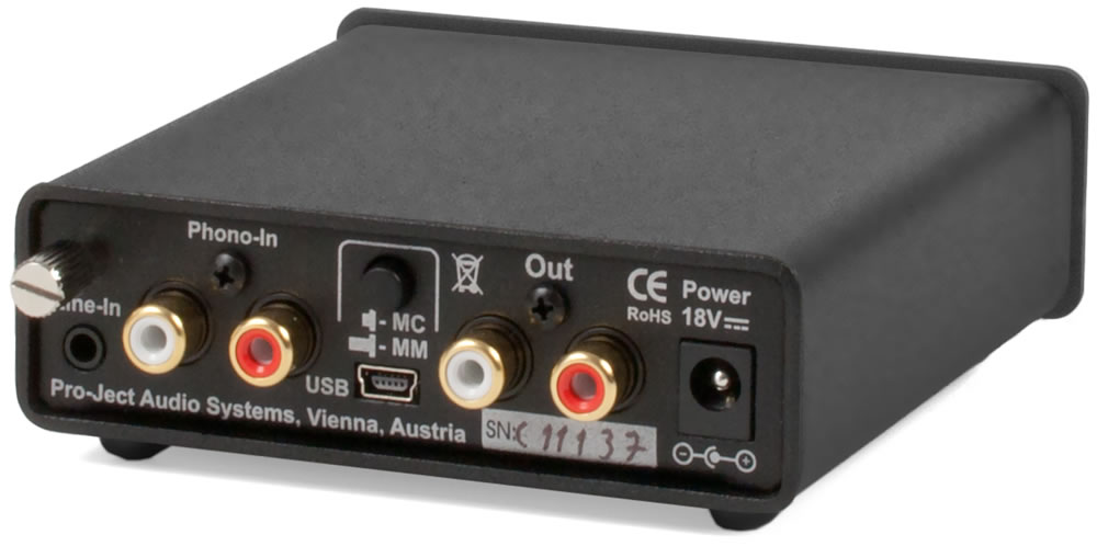 Pro-Ject Phono Box USB V Black по цене 14&nbsp;920 ₽