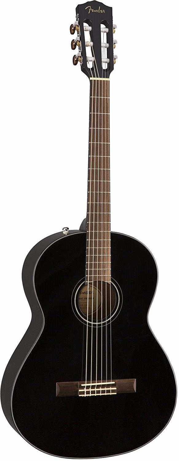 Fender CN-60S Nylon Black по цене 32&nbsp;590 ₽