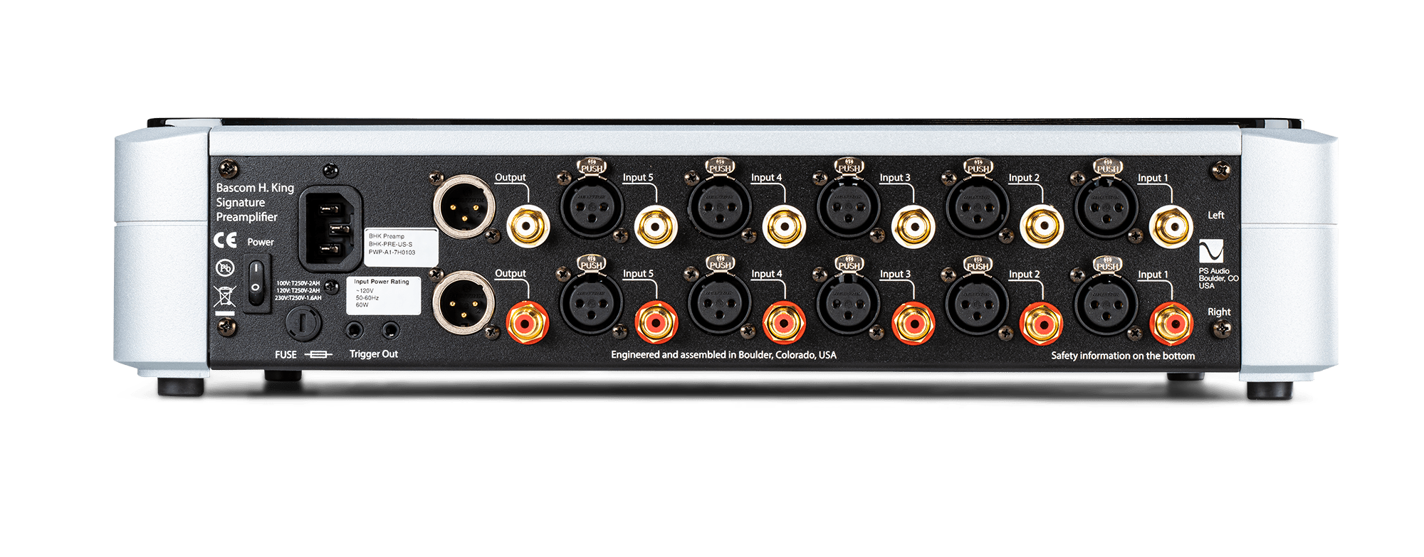 PS Audio BHK Signature Preamplifier Silver по цене 671&nbsp;000 ₽