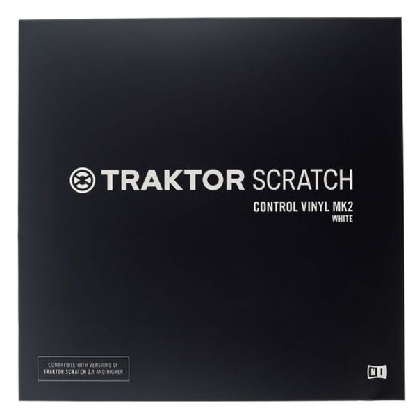 Native Instruments Traktor Scratch Pro Control Vinyl White Mk2 по цене 3&nbsp;600 ₽