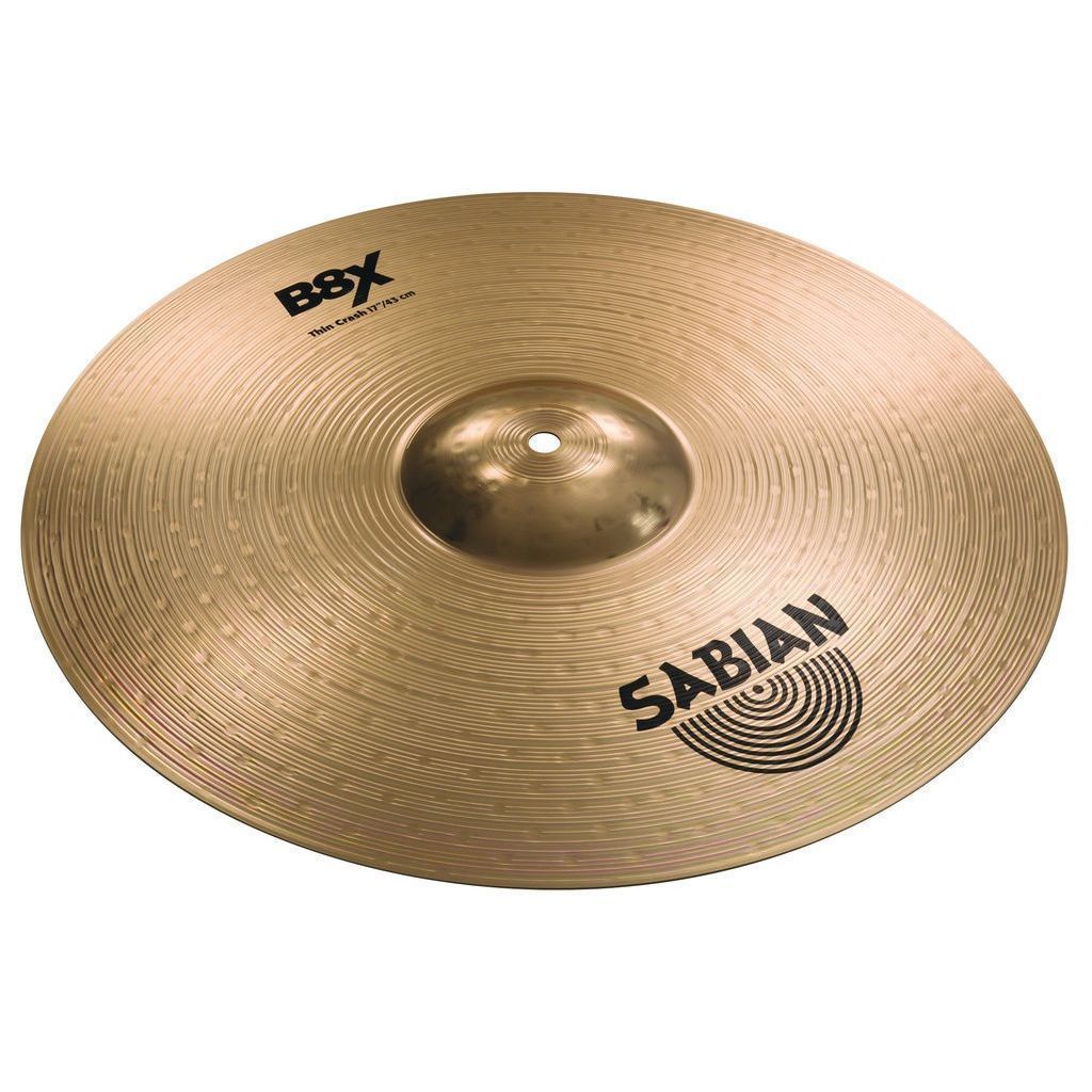 Sabian 17" B8X Thin Crash по цене 14&nbsp;440 ₽