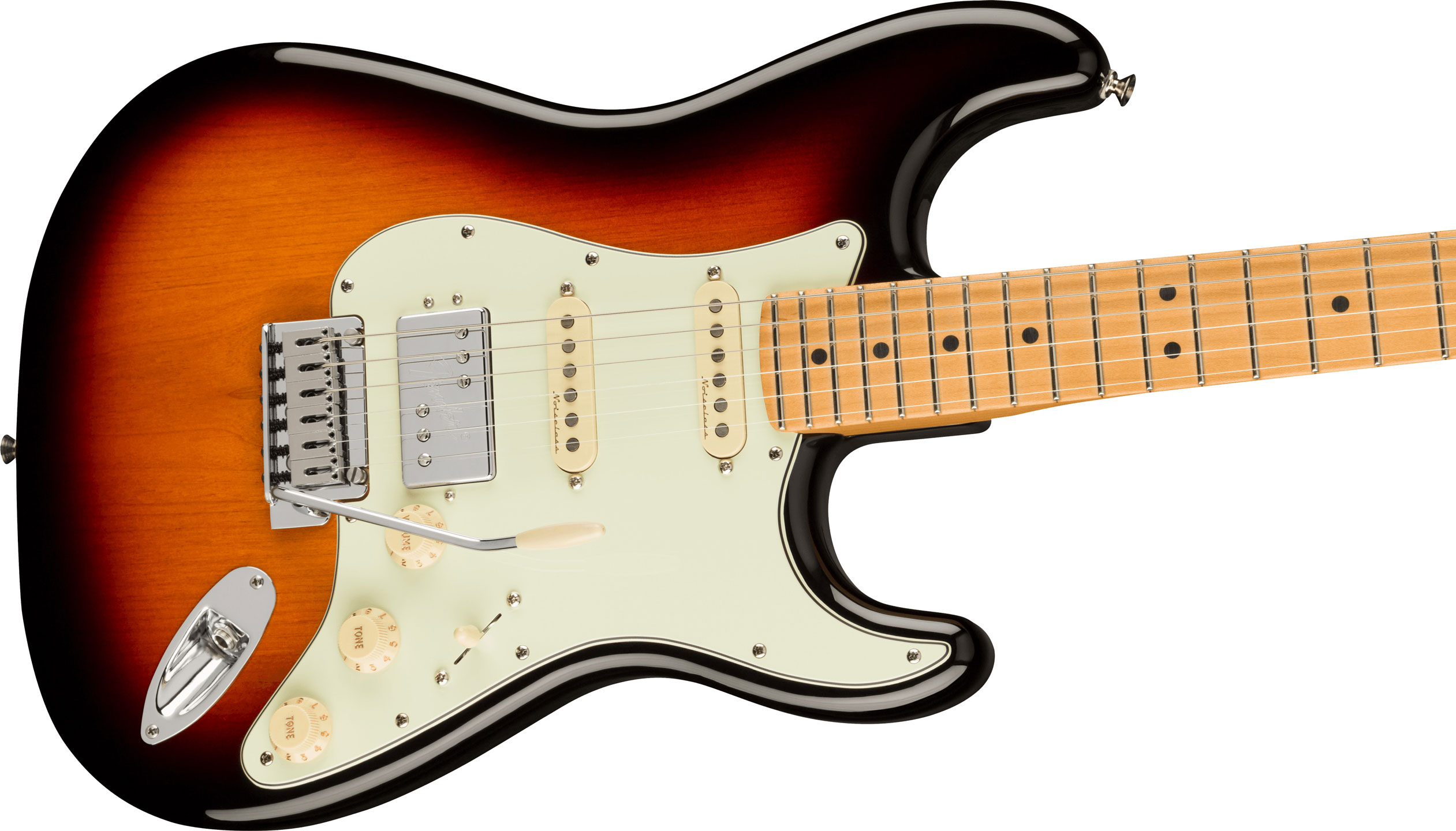 Fender Player Plus Strat HSS MN 3-Tone Sunburst по цене 180&nbsp;490 ₽