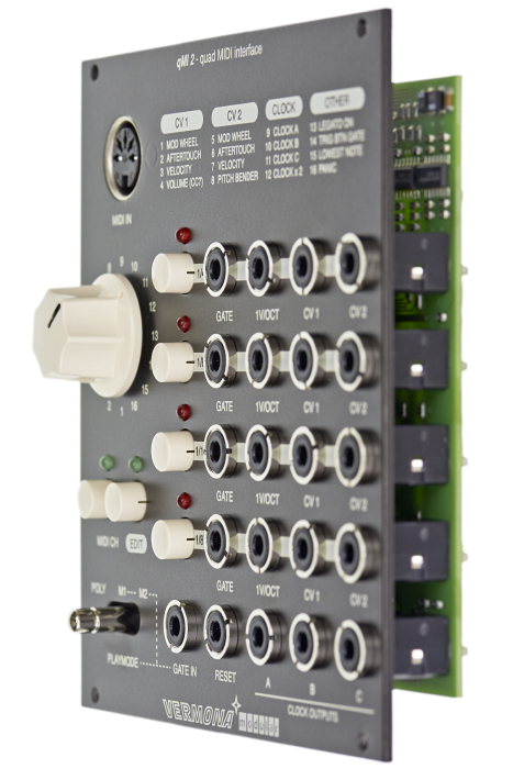 Vermona Modular qMI 2 – Quad MIDI Interface по цене 43&nbsp;010 ₽