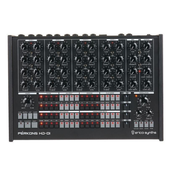 Erica Synths Perkons HD-01 Black по цене 223&nbsp;560 ₽