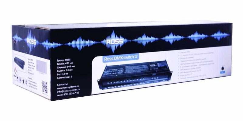 Ross DMX Switch 12 по цене 18&nbsp;390 ₽