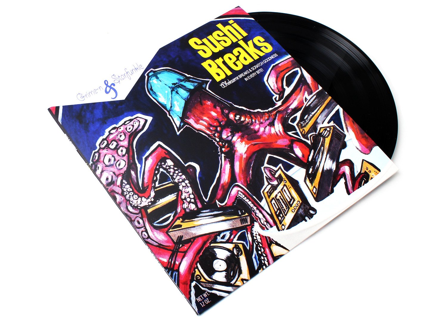 Grime-n & Starfunkle - Sushi Breaks (12") по цене 1&nbsp;300 ₽