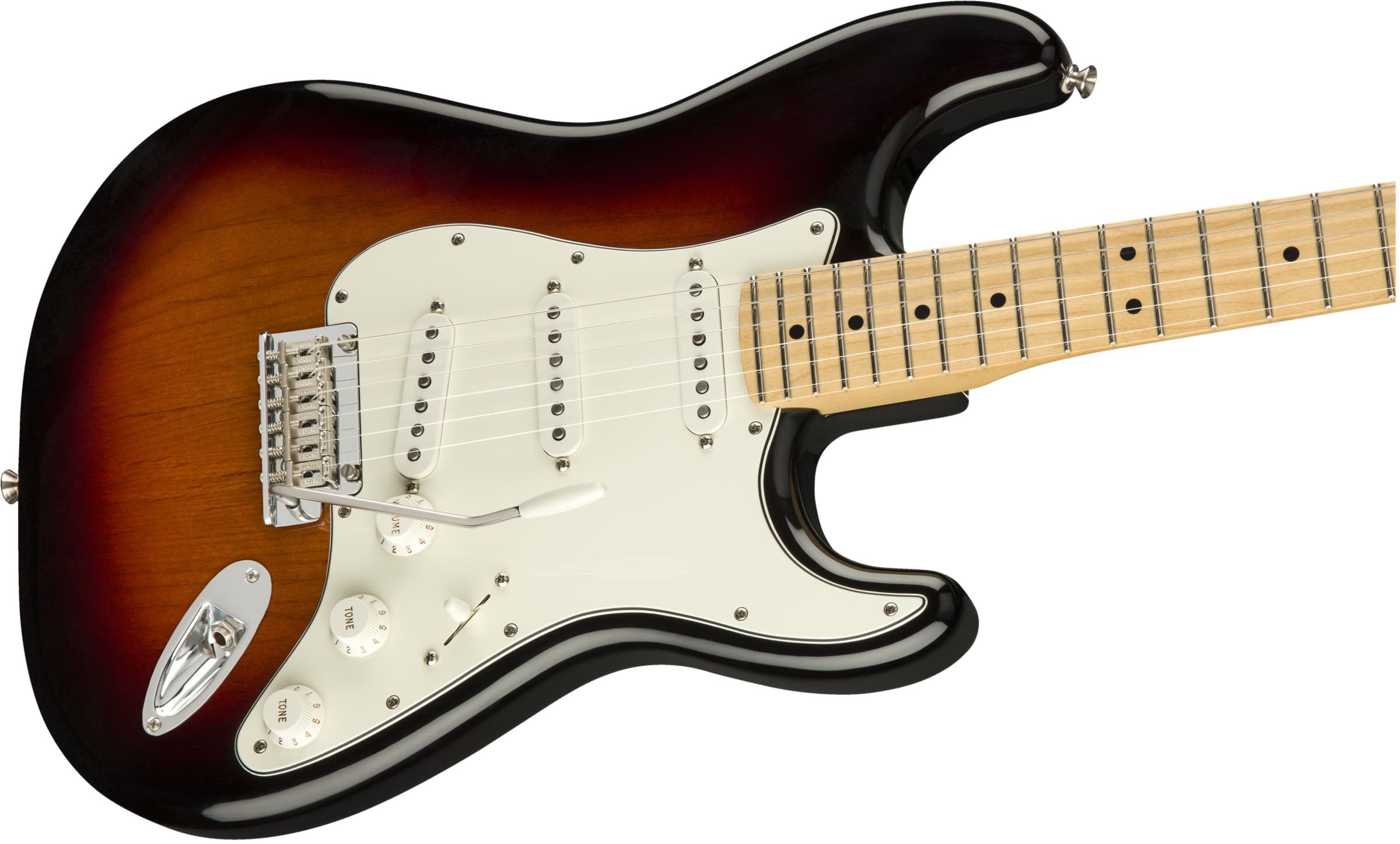 Fender Player Stratocaster MN 3-Tone Sunburst по цене 128&nbsp;490 ₽