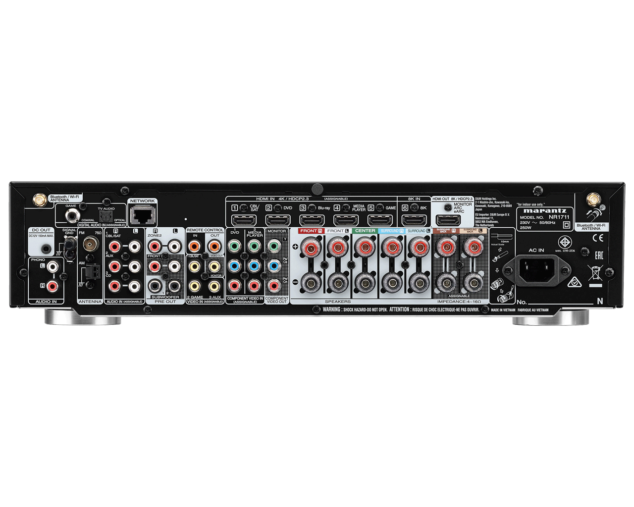 Marantz NR1711 Silver/Gold по цене 93&nbsp;990 ₽