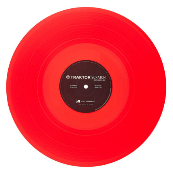 Native Instruments Traktor Scratch Pro Control Vinyl Red Mk2 по цене 3&nbsp;990.00 ₽