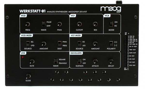 Moog Werkstatt-01 and CV Expander по цене 16&nbsp;400 ₽