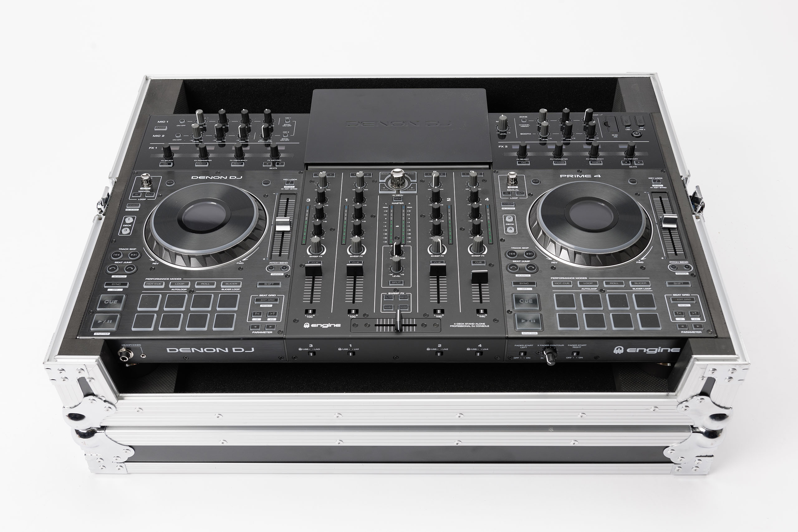 Magma DJ-Controller Case Prime 4 black/silver по цене 35&nbsp;270 ₽